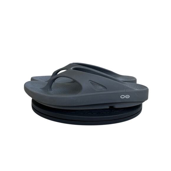 OOFOS Shoes - Oofos OOriginal Recovery Sandals Womens 8 Mens 6 Slate Grey Flip Flops Thong